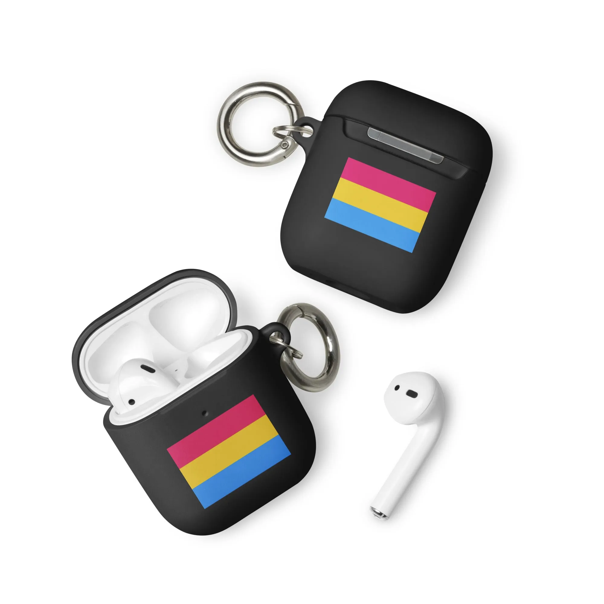 Pansexual Pan Pride Flag Rubber Case for Apple AirPods