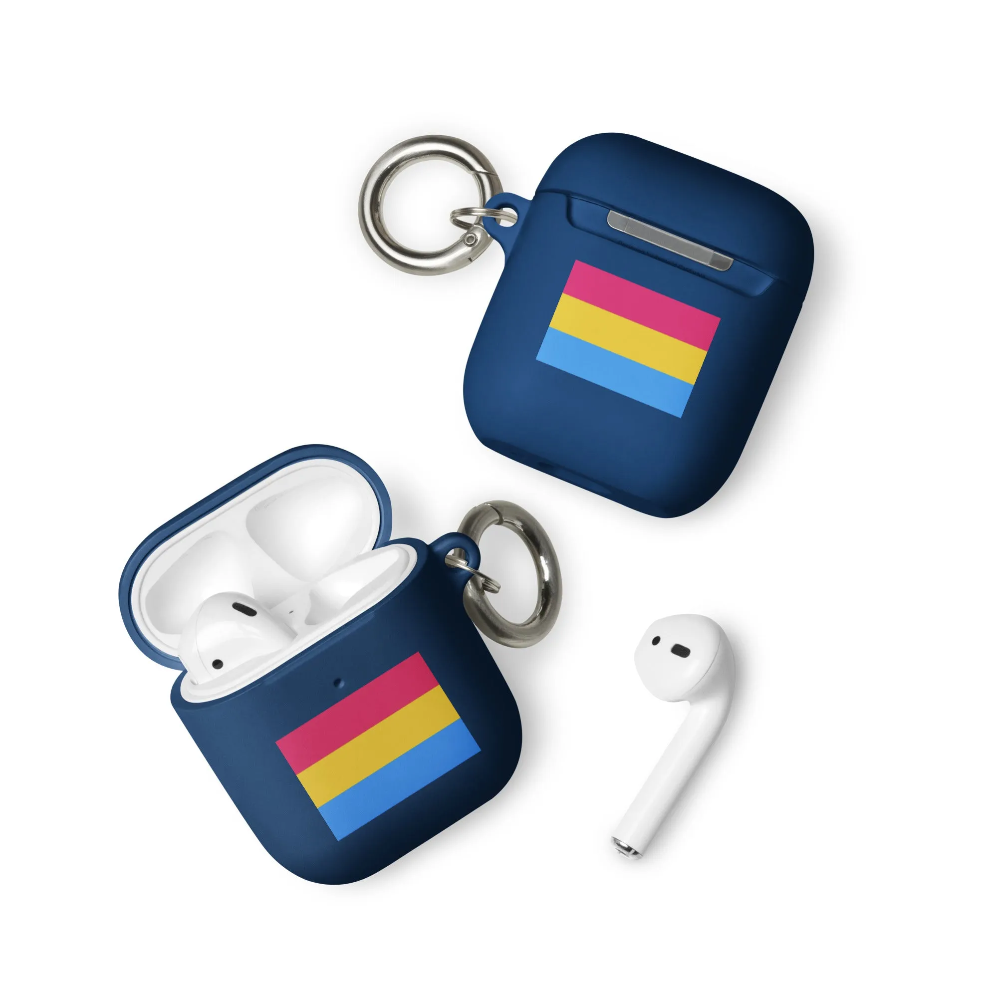 Pansexual Pan Pride Flag Rubber Case for Apple AirPods