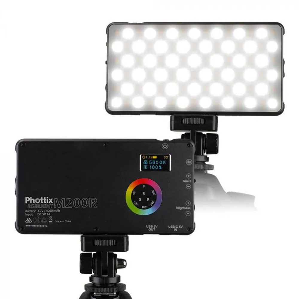 Phottix M200R RGB LED Continuous Light