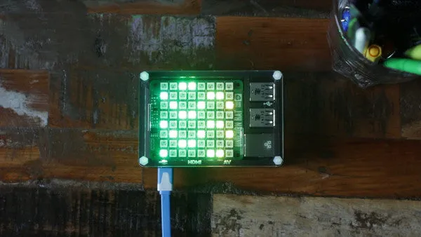 Pimoroni Unicorn Hat - 8x8 RGB LED Shield for Raspberry Pi