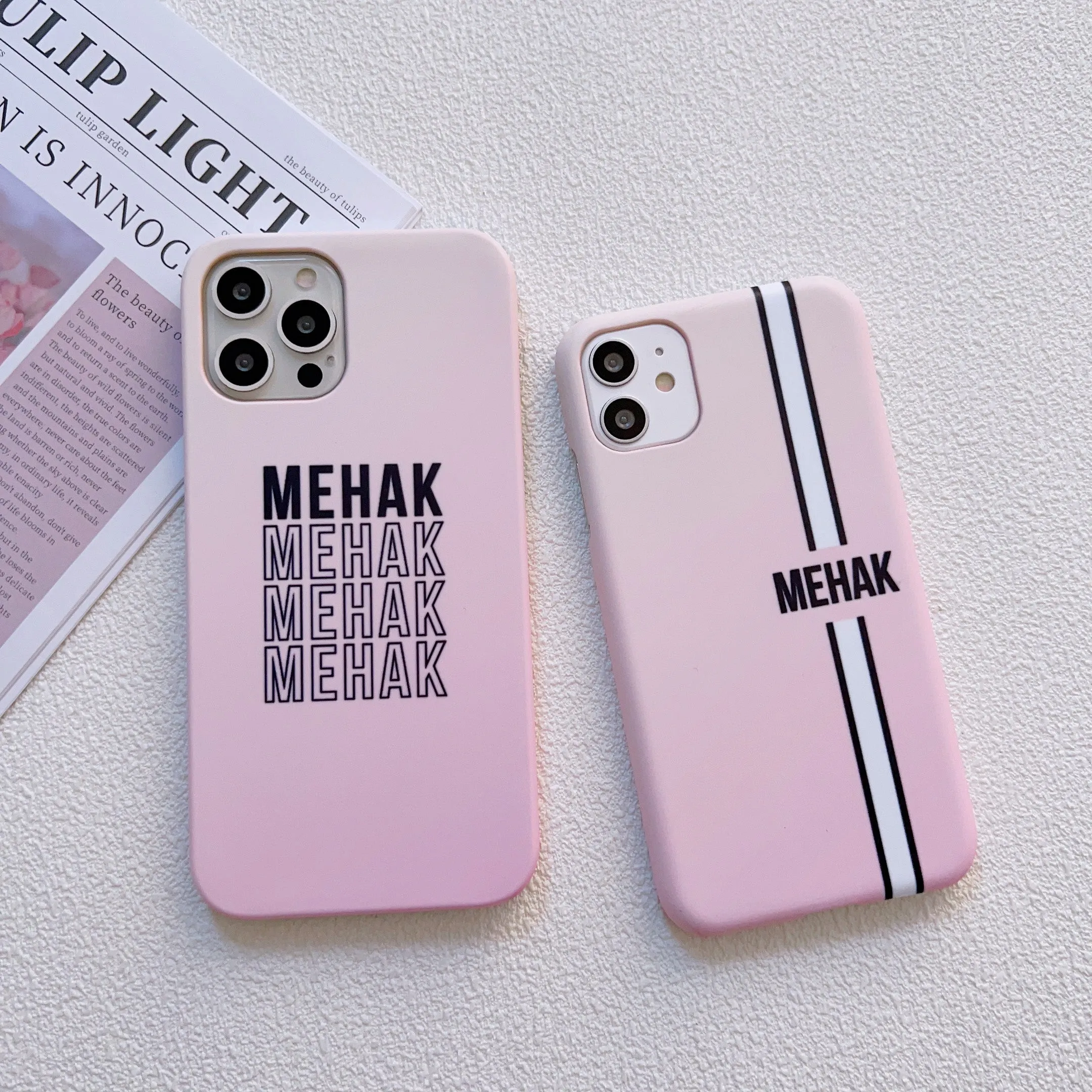 Pink Ombre Customised Slim Case