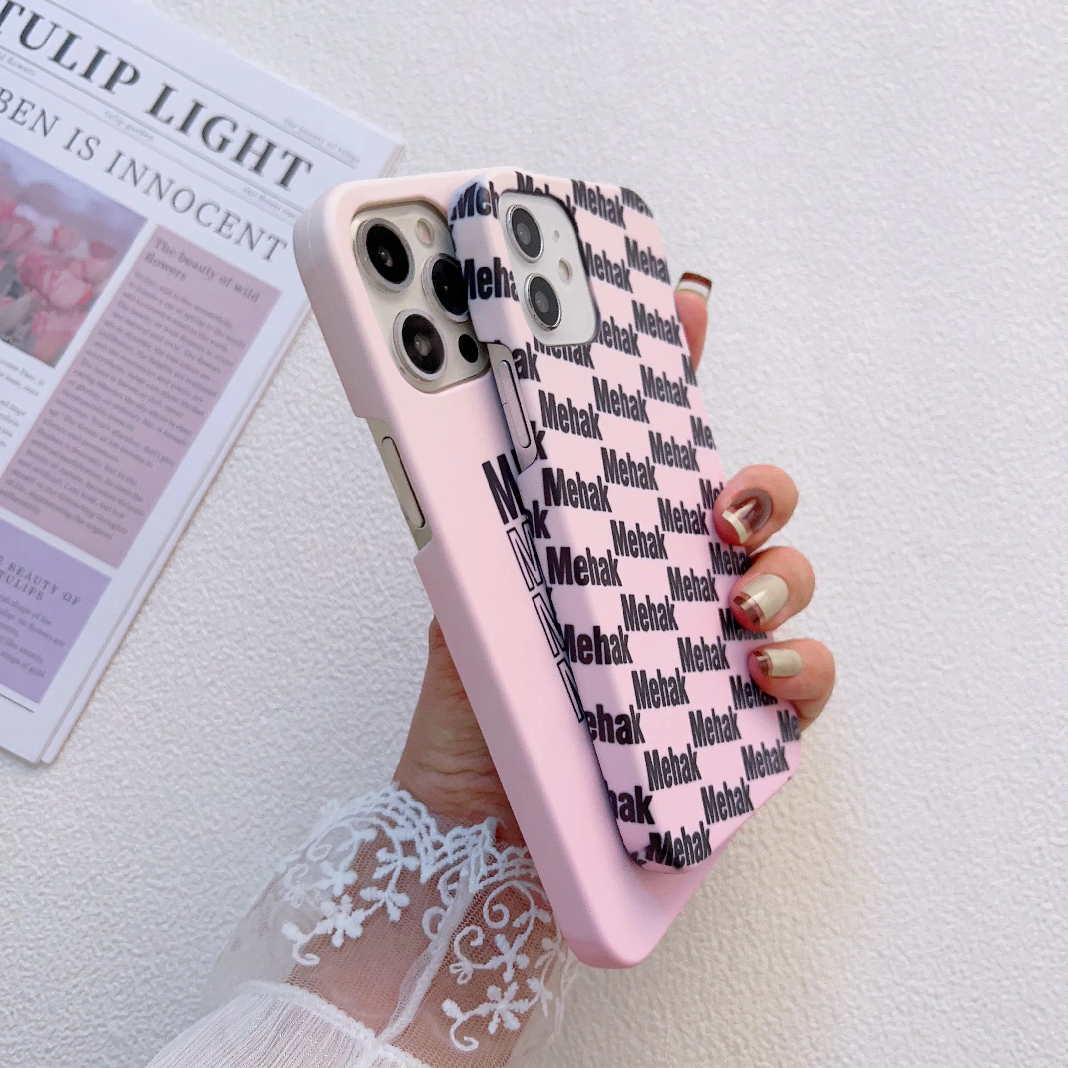 Pink Ombre Customised Slim Case