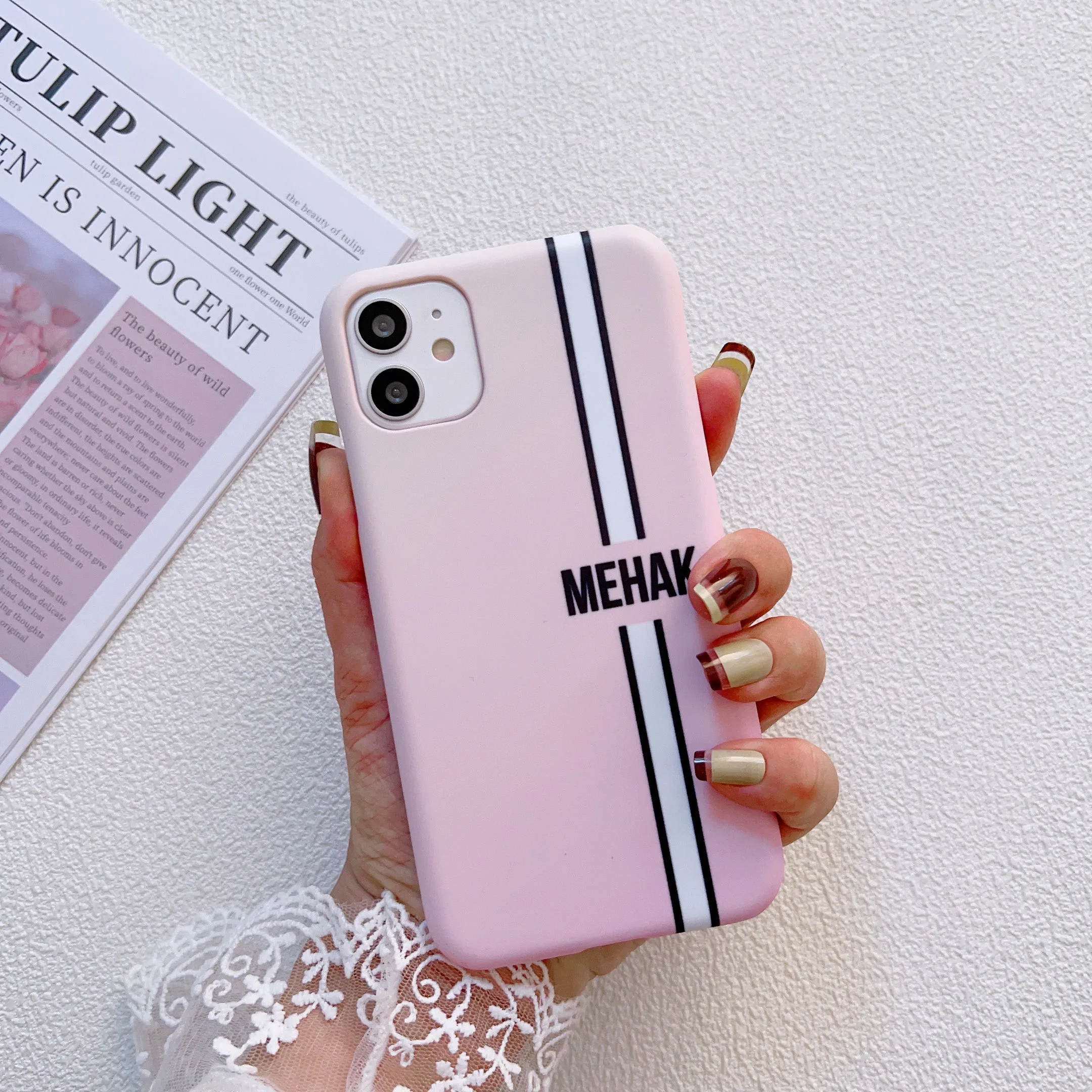 Pink Ombre Customised Slim Case