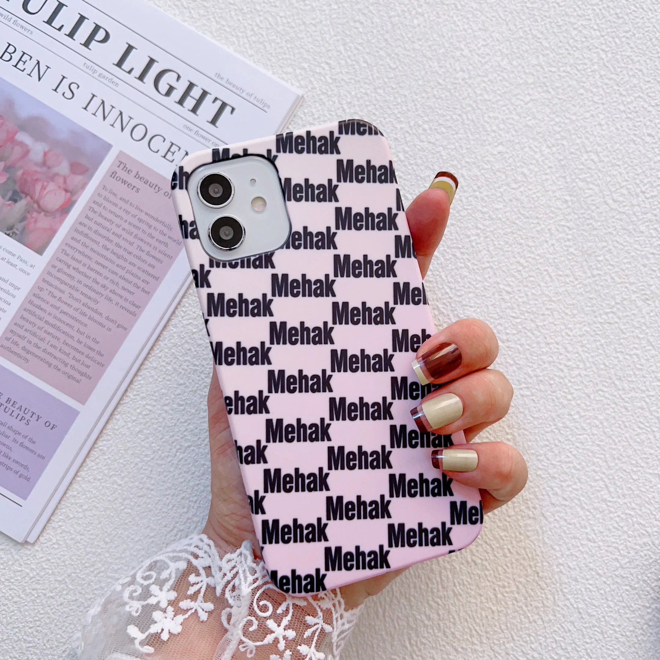 Pink Ombre Customised Slim Case