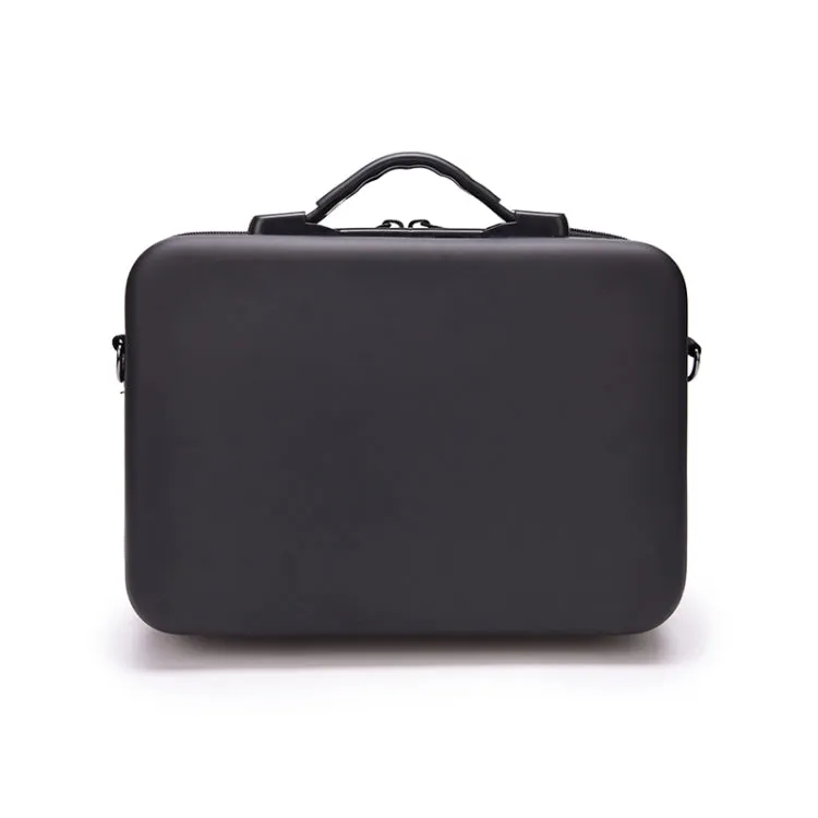 Portable Single Shoulder Storage Travel Carrying PU Cover Case Box for DJI Air 2S(Black   Red Liner)