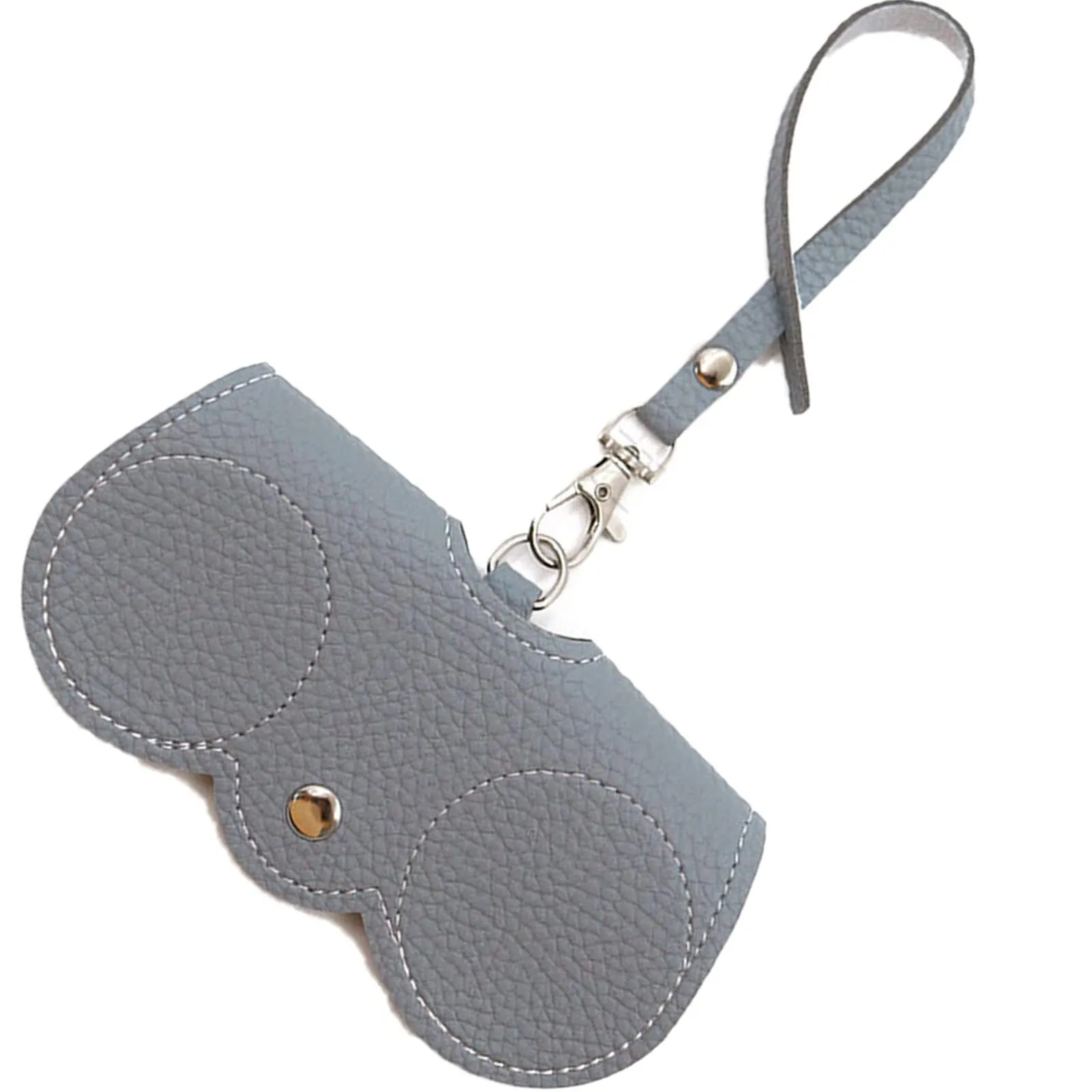 Portable Soft Leather Glasses Case | Slim Travel Sunglasses Pouch | Outdoor Carrying Organizer Eyeglass Bags with Wrist Strap