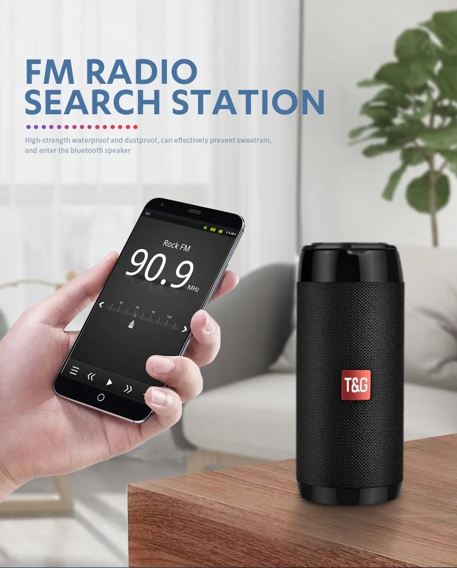 Portable Wireless Bluetooth Waterproof Speaker