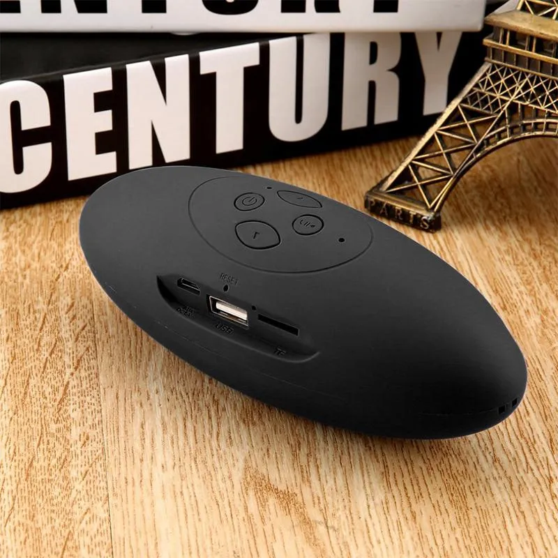Portable Wireless Speaker/Sound System (with 3D Stereo Music Surround, TF, USB, Superbass, Bluetooth Football Shape)