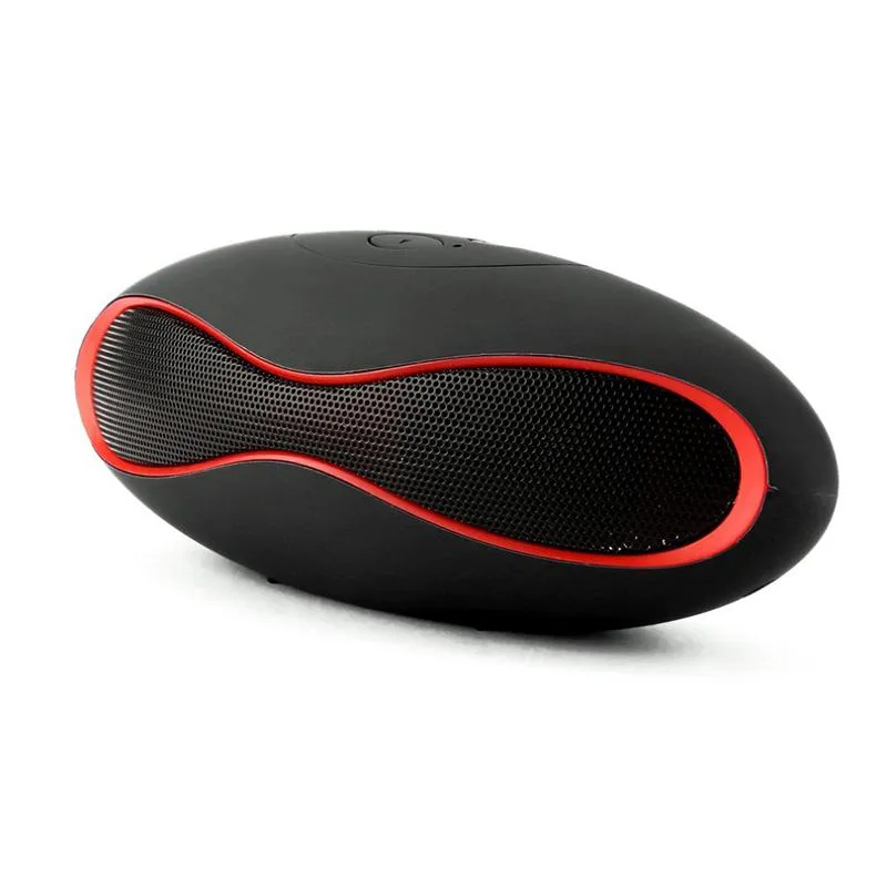 Portable Wireless Speaker/Sound System (with 3D Stereo Music Surround, TF, USB, Superbass, Bluetooth Football Shape)