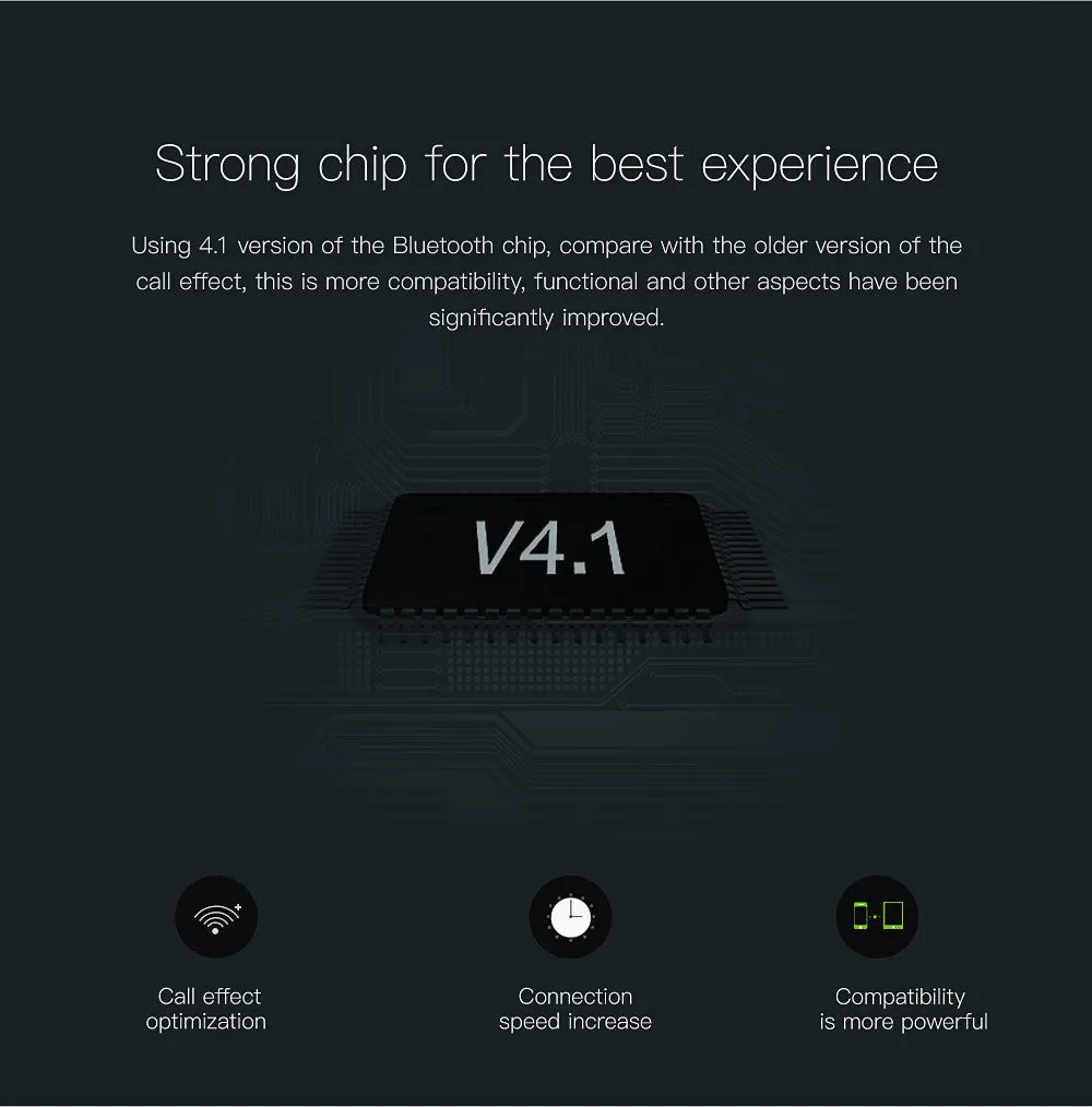 QCY® - Mini Earbuds Wireless Bluetooth 4.1
