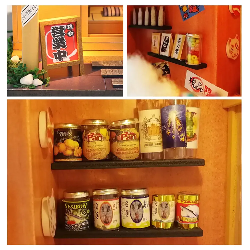 "Grocery Store" Miniature Dollhouse Kit