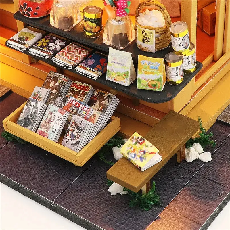 "Grocery Store" Miniature Dollhouse Kit