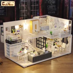 "Happy Time" Miniature Dollhouse Kit
