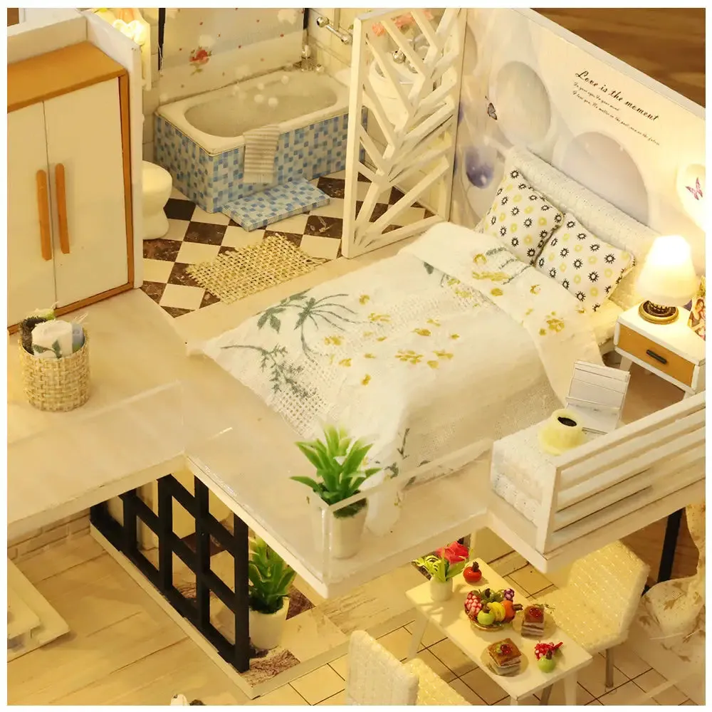 "Happy Time" Miniature Dollhouse Kit