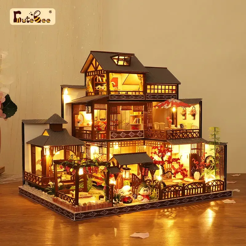 "Yaquan Court" Miniature Dollhouse Kit
