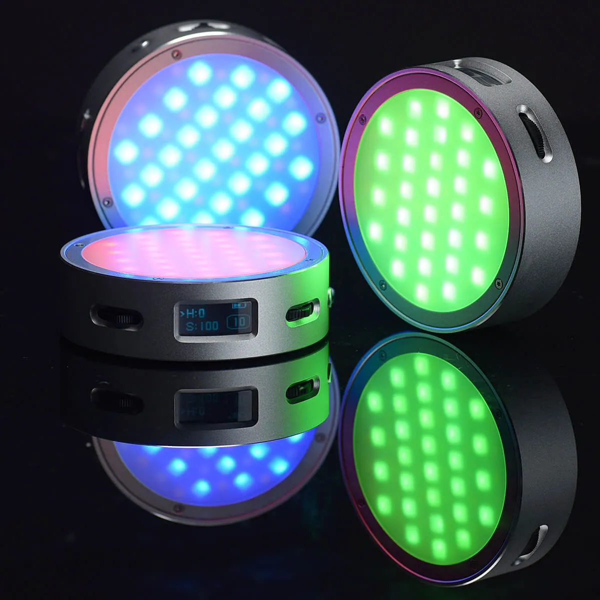 R1 Round RGB Creative Compact Lightweight LED Light