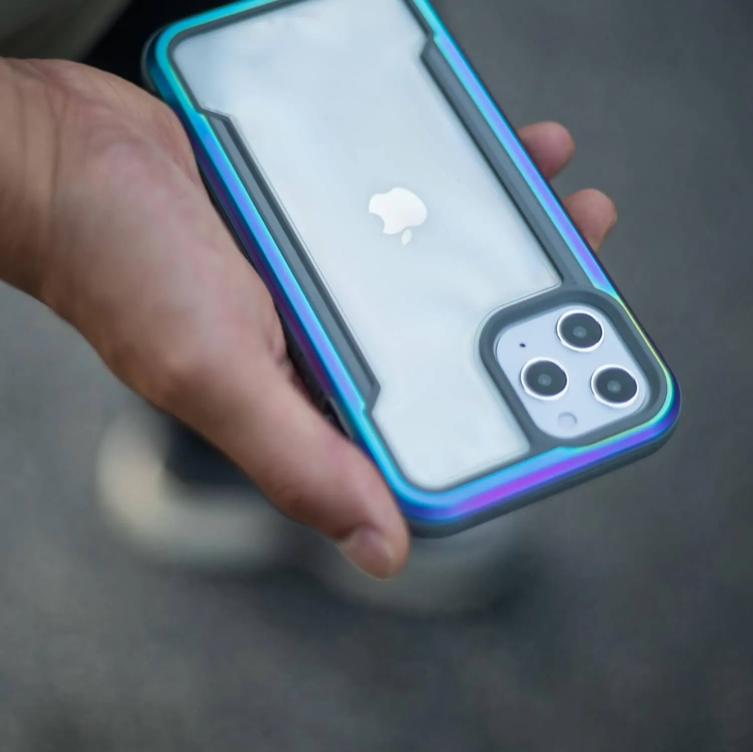 Raptic iPhone 12 mini Case Shield Iridescent