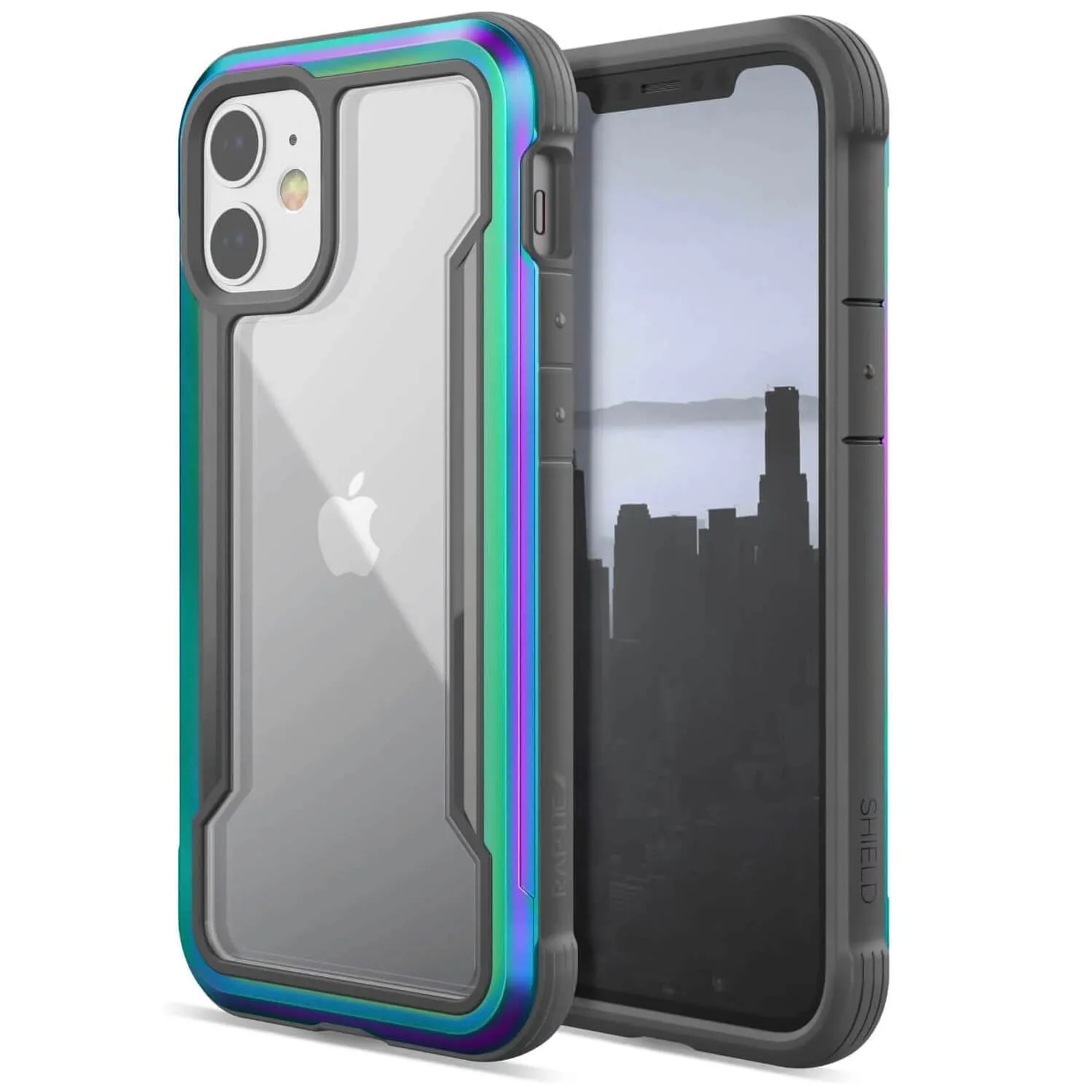 Raptic iPhone 12 mini Case Shield Iridescent