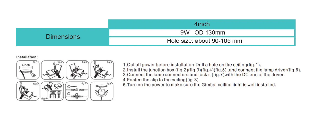 RGB Gimbal Downlight