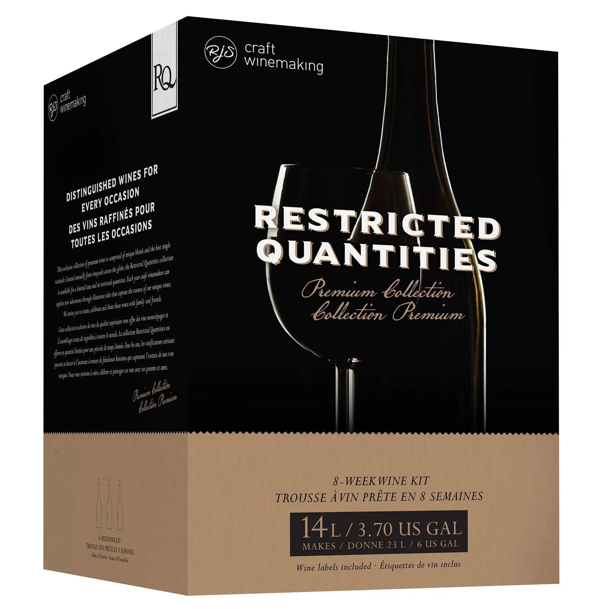 RJS RQ25 Australian Shiraz Cabernet Malbec Wine Kit - Limited Release