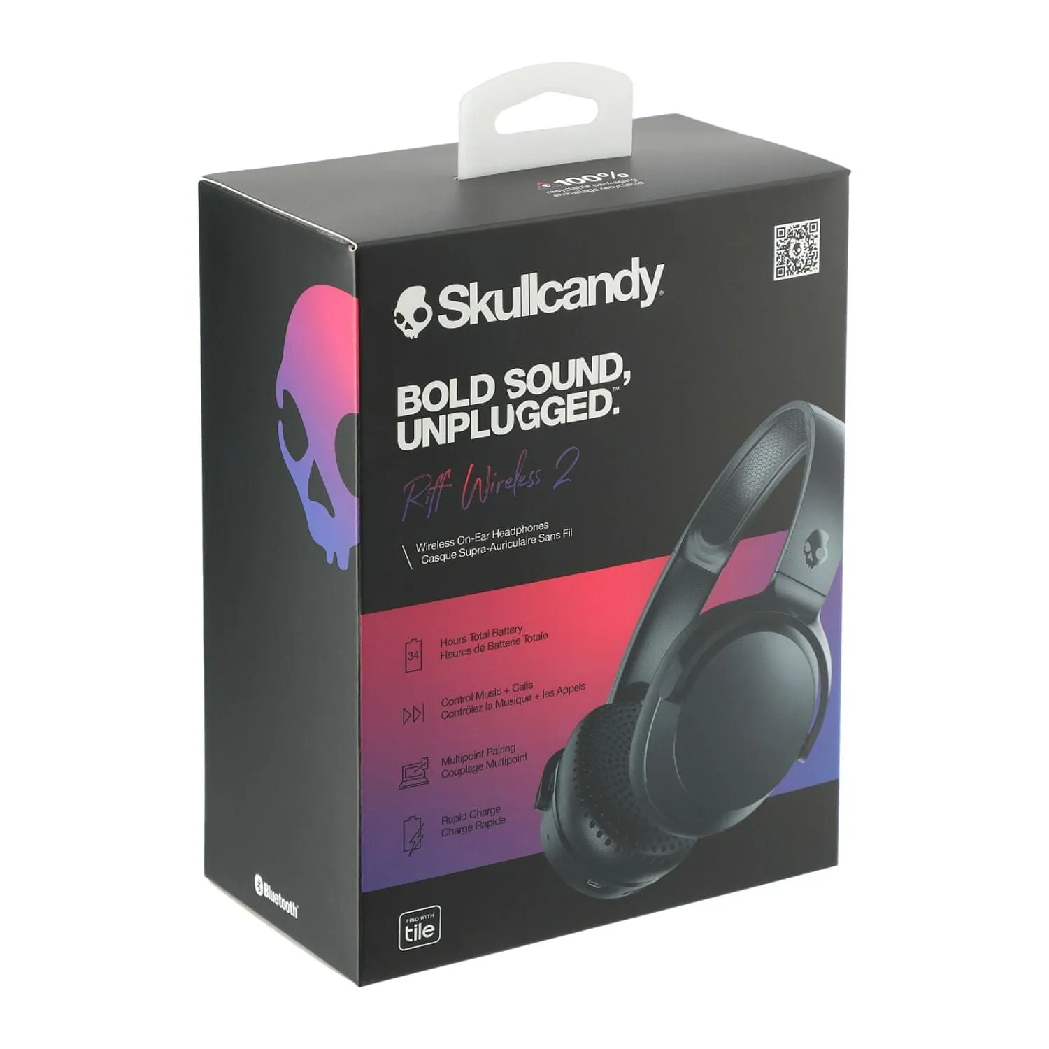 Skullcandy - Riff 2 Bluetooth Headphones