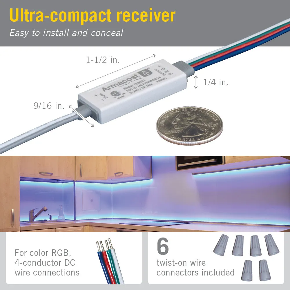 Slimline RGB Color LED Controller