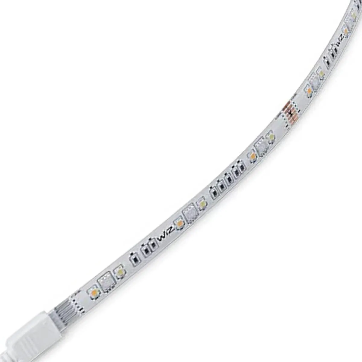 Smart LED strip Light Kit, 13ft, Wifi and Bluetooth Wiz App, RGB and Tunable white, 64 Scenes and Music, 12V
