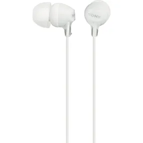 Sony MDR-EX15LP In-Ear Headphones (White)