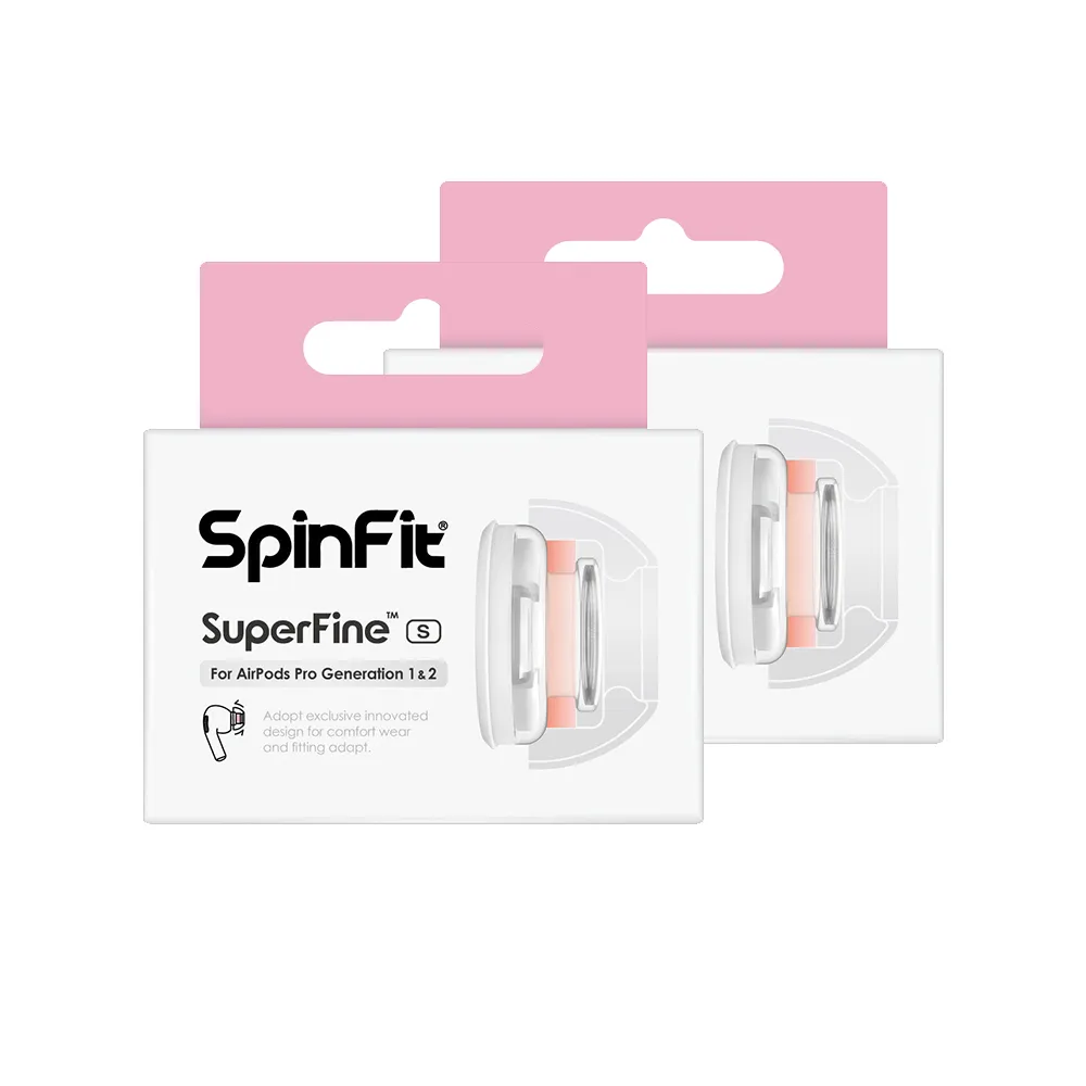 Spinfit SuperFine Silicon Eartips for AirPods Pro (2 Pairs)