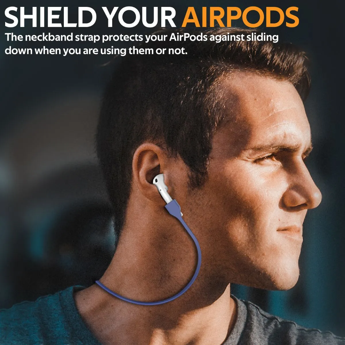 Sporty Magnetic Neckband Holder for Airpods