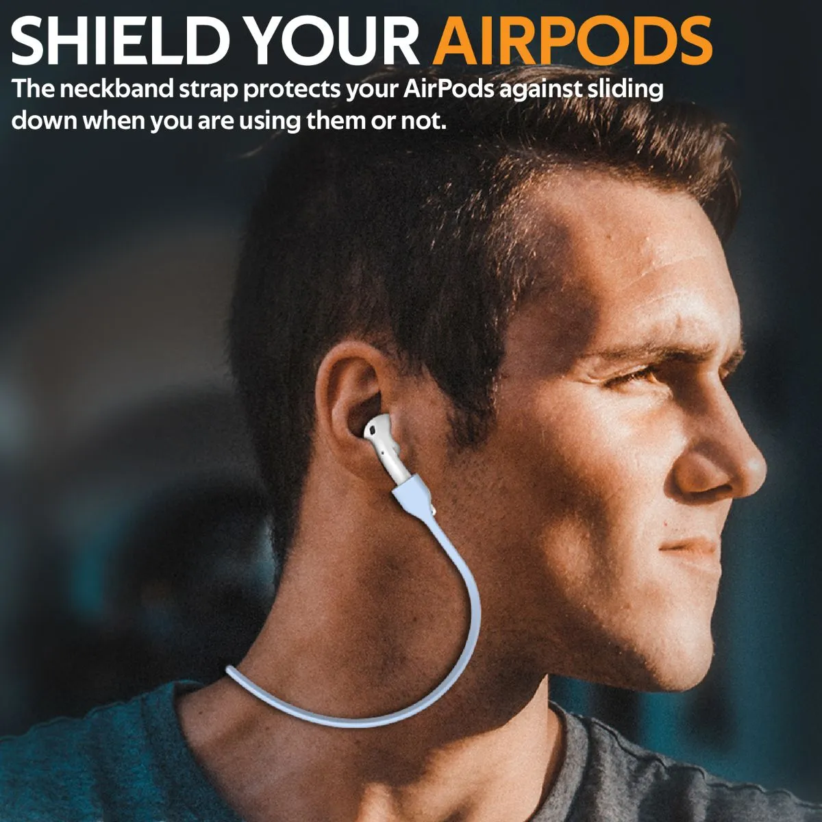 Sporty Magnetic Neckband Holder for Airpods