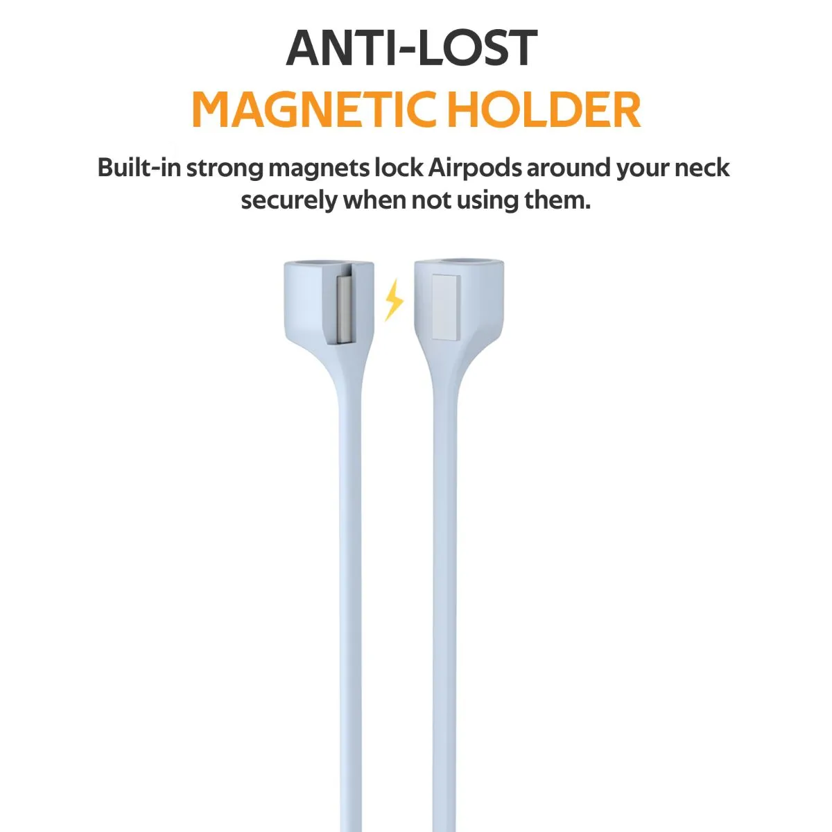 Sporty Magnetic Neckband Holder for Airpods