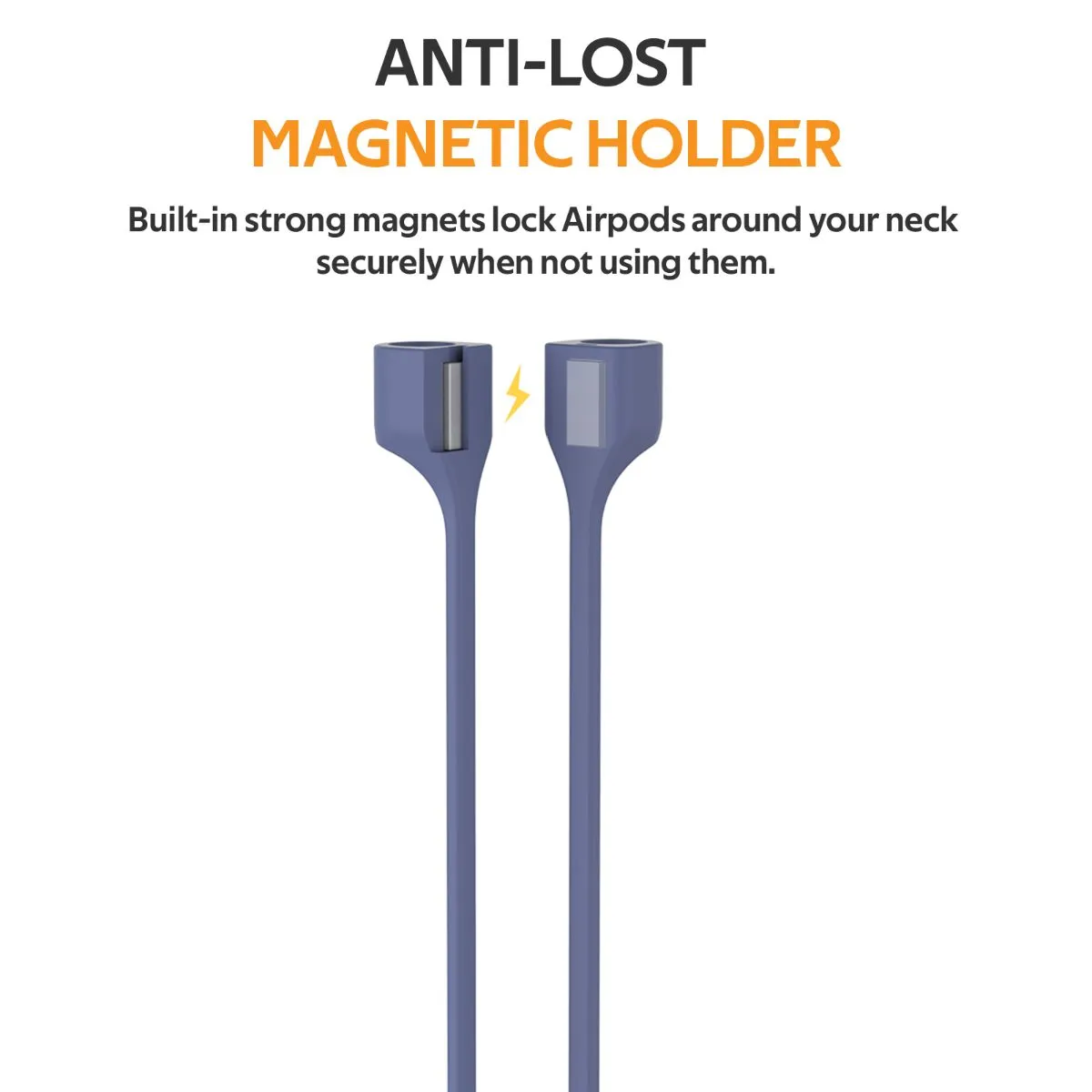 Sporty Magnetic Neckband Holder for Airpods