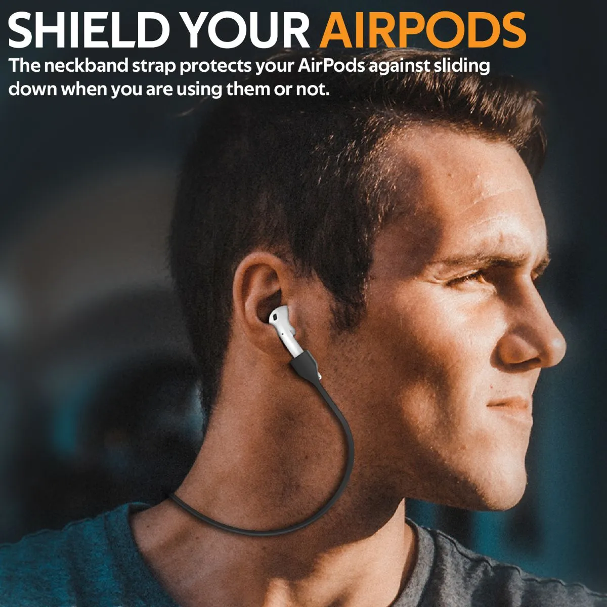 Sporty Magnetic Neckband Holder for Airpods
