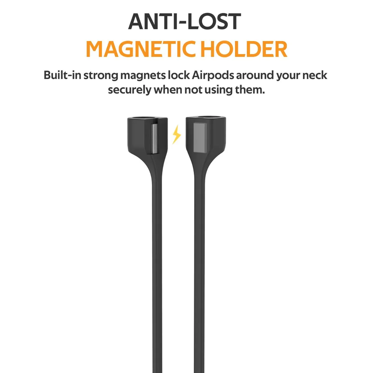 Sporty Magnetic Neckband Holder for Airpods