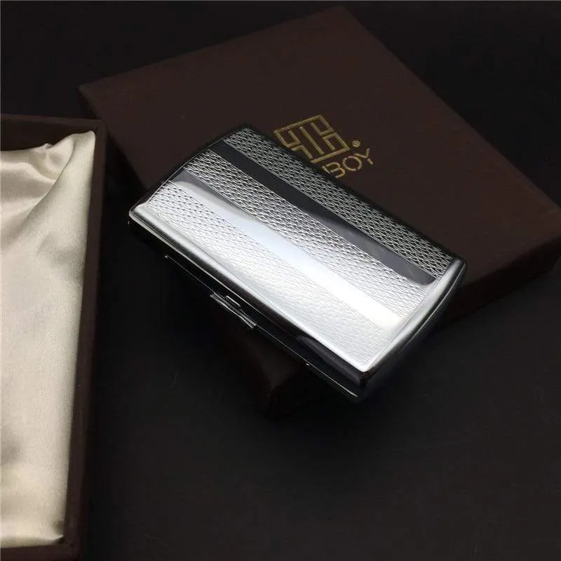 Stainless Steel Portable Cigarette Case