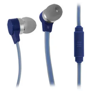 TDK SP400 Glow in the Dark Earbuds In-Ear Headphones - Blue