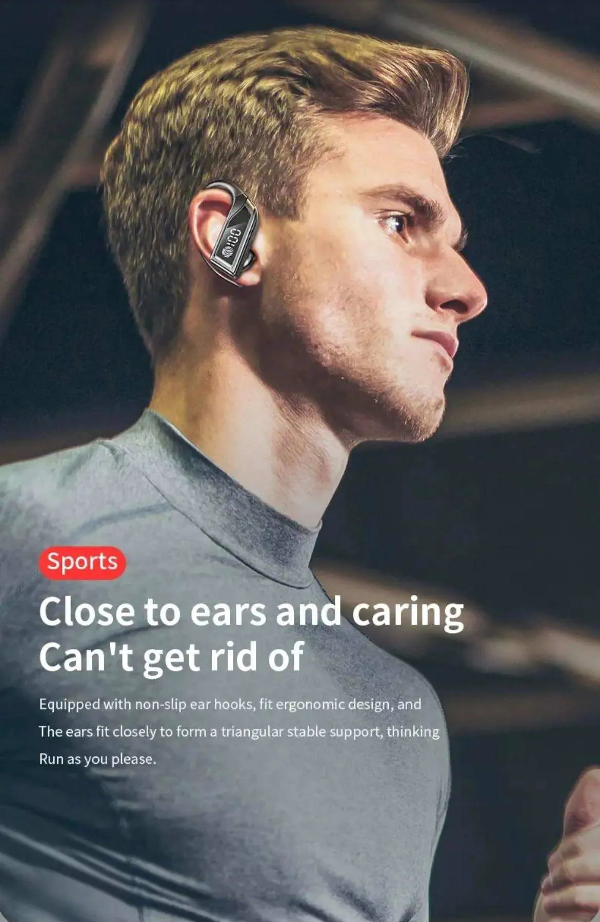 TUTT Q8 TWS Earphone Led Display Wireless Stereo Earbuds Sport Waterproof Headphones Headsets with Microphone | Business | Sport