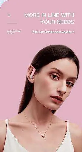 TUTT Right Ear Hook with Microphone BT 5.1 EDR Handsfree Earphones Single Ear Hook HD Call Business | Driving | 15 Hrs Call and Music | iOS Android