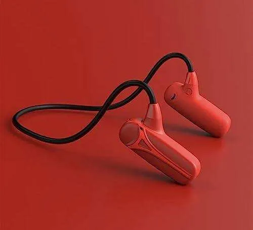TUTT Sports Earphones Bluetooth Headphones with ENC Microphone Bone Conduction Wireless Headset for Workouts and Running, 10 Hours of Music, Casque sans fil à Conduction osseuse