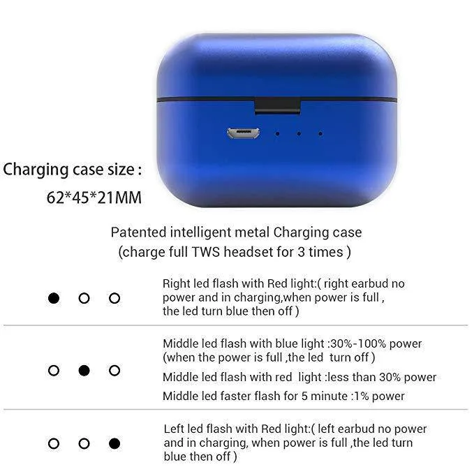 TWS S9 wireless earbuds headset