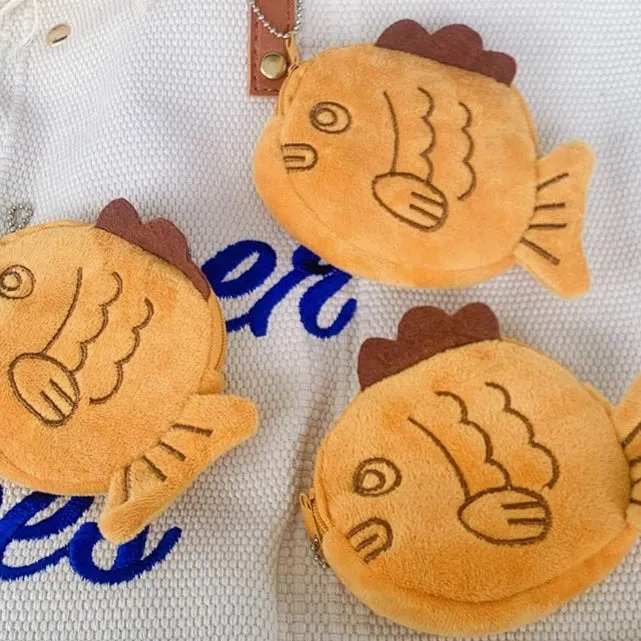 Uniwim Taiyaki Coin Purse Plush