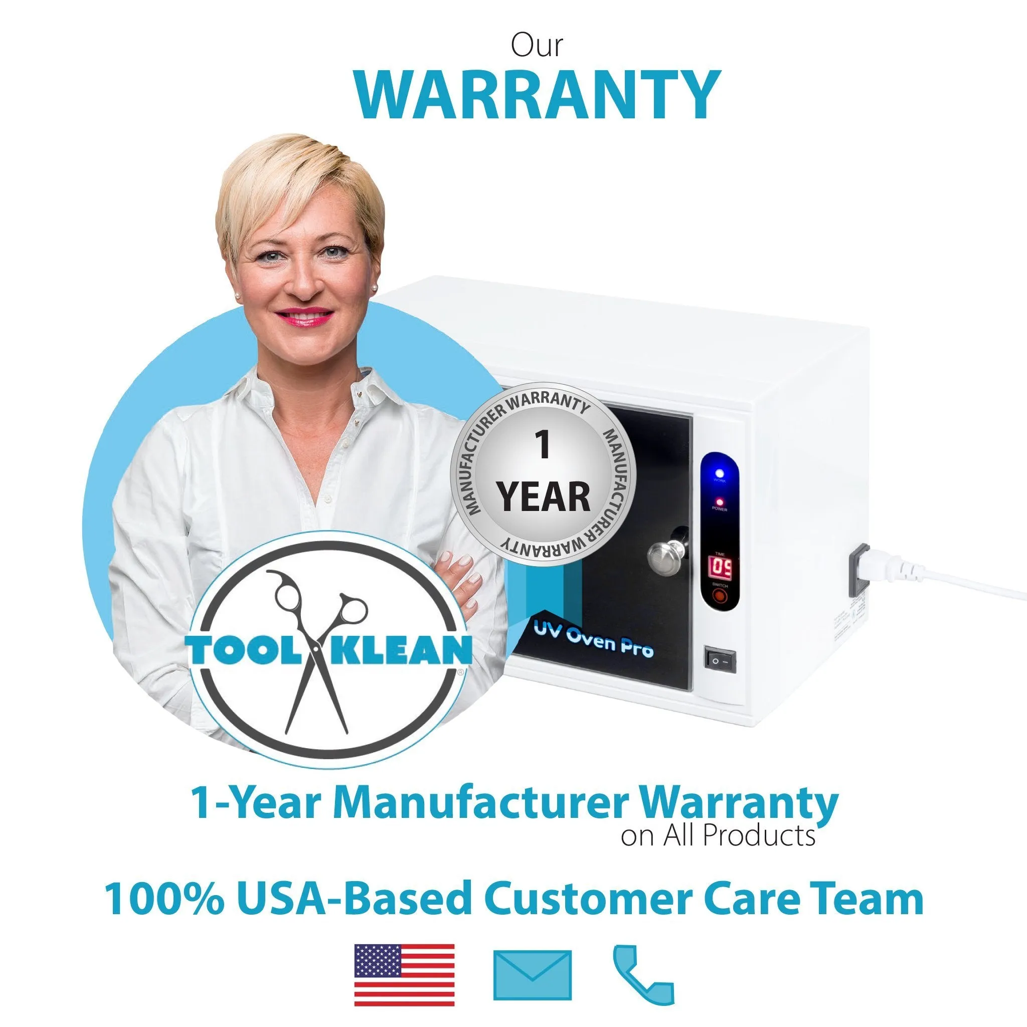 UV Sanitizer Box - Tool Klean UVC Light Oven Pro Sanitizer