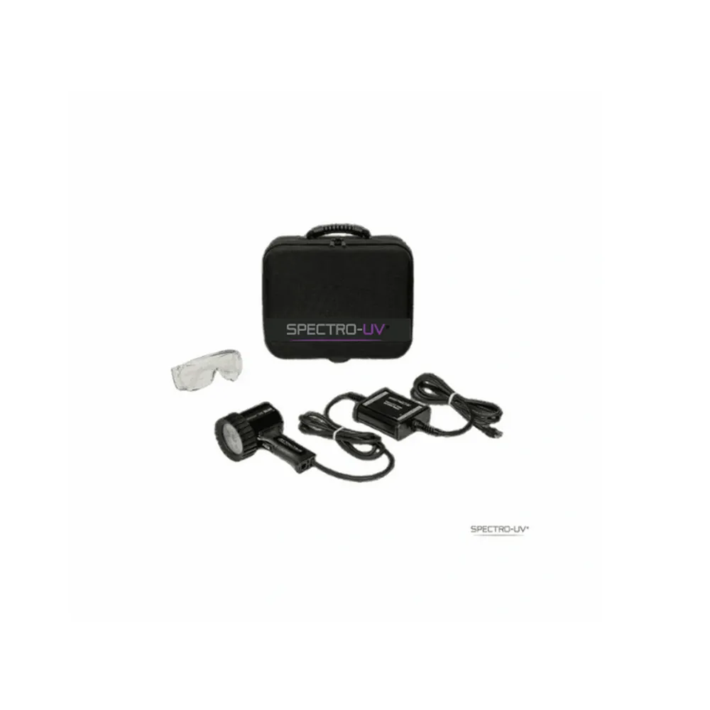 uVision™ 365 Deluxe Series LED 365nm Ultraviolet (UV-A) Blacklight Lamp Kit with UV-A Pass Filters