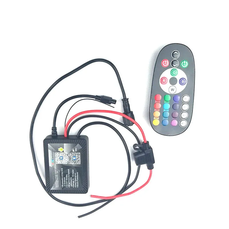 V1 Xtreme RGB Bluetooth w/Music Controller (4 pin) and 24 key remote