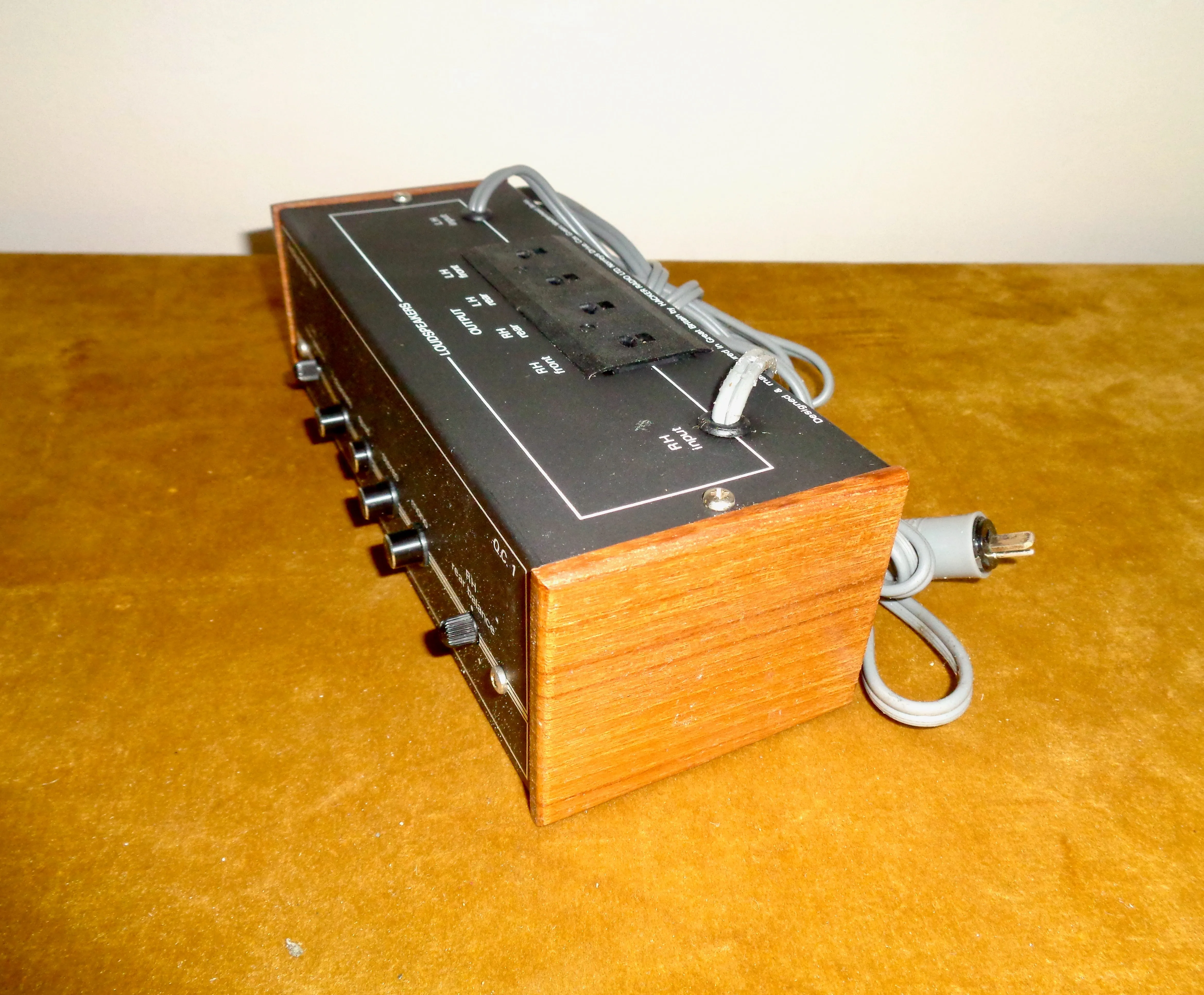 Vintage Hacker Radio Quadraphonic / Ambiophonic Unit QC1 For HiFi Loudspeakers