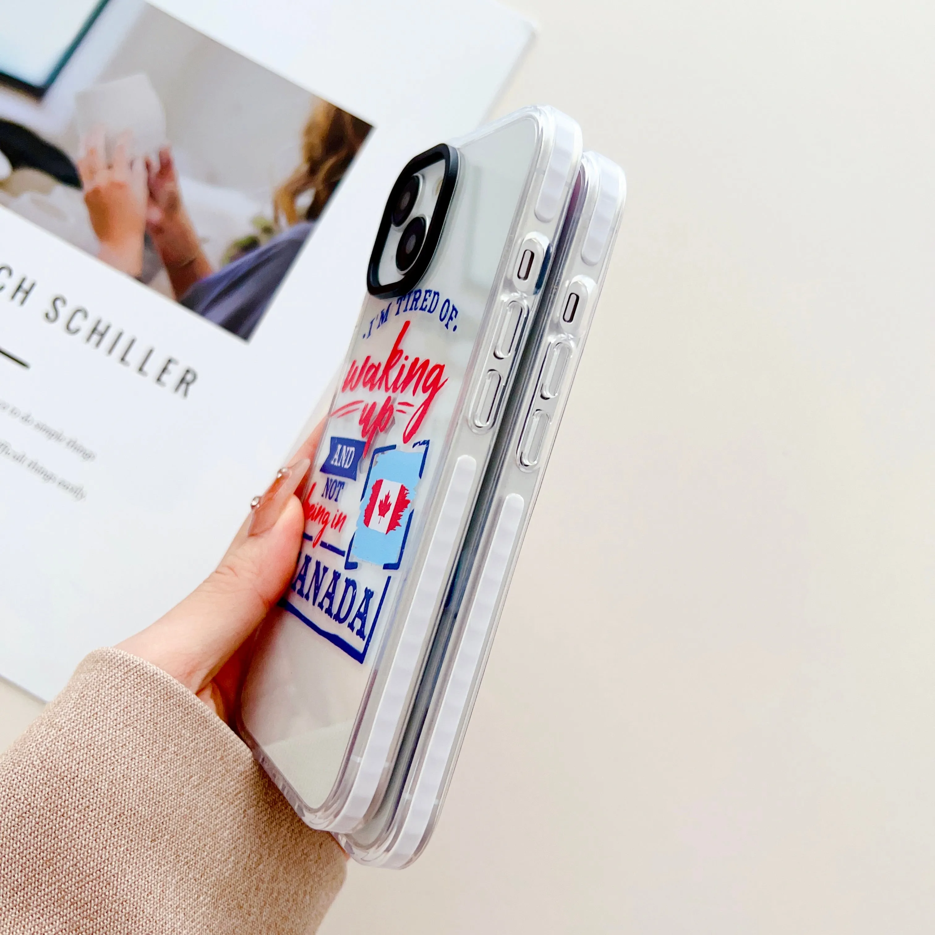 Waking Up And Not Be In Your Favourite Country Customised Designer Impact Proof Silicon Phone Case for iPhone