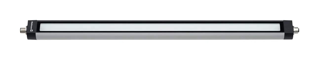 Waldmann 113163000-00662735, MLAL 42 S, Mach LED Plus.forty Tube Light; 21.3 in., 90 degree, 24V DC, Thru-Wire