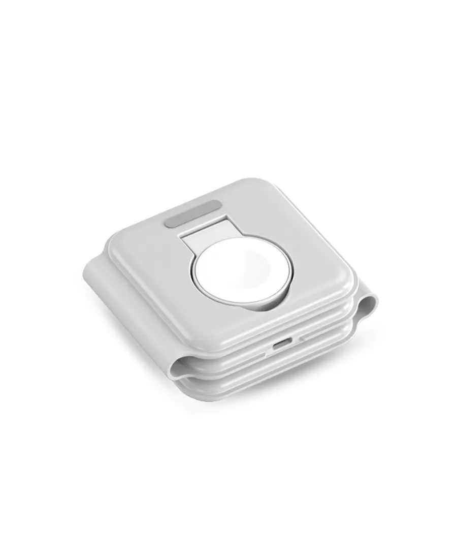 White Foldable 3-in-1 Charging Station