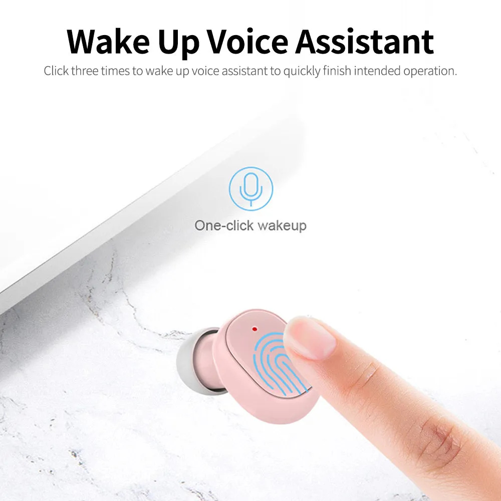 Wireless BT 5.0 Earbuds In-Ear Earbuds Lightweight